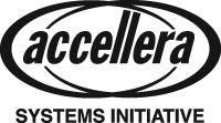 Accellera logo grayscale